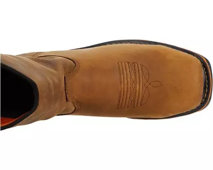 Ботинки True Grit Pull-On Composite Safety Toe Waterproof Timberland PRO, коричневый