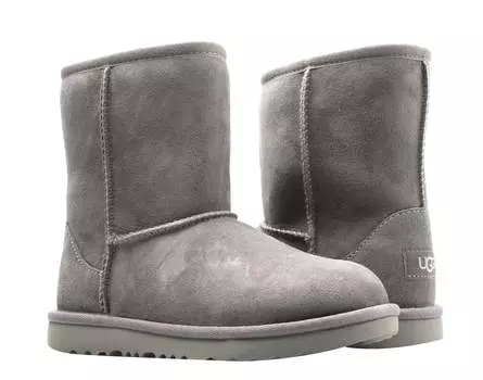 Ботинки UGG Australia Classic II Серые для больших детей 1017703K-СЕРЫЙ, серый