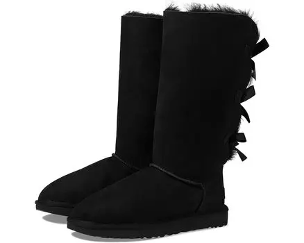 Ботинки UGG Bailey Bow Tall II, черный