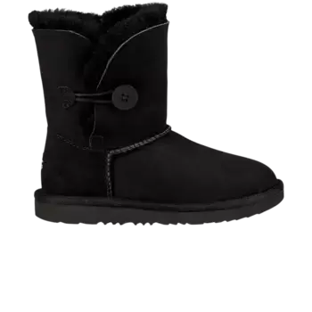 Ботинки UGG Bailey Button 2 Boot Kids Black, черный