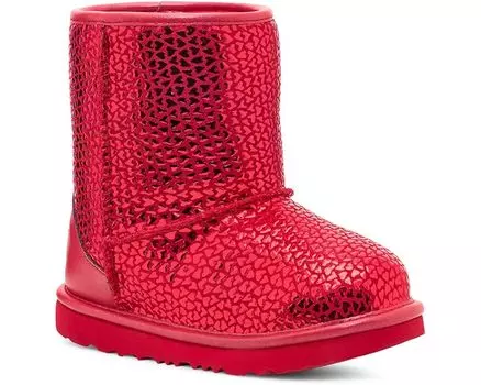 Ботинки Ugg Classic II Gel Hearts, красный