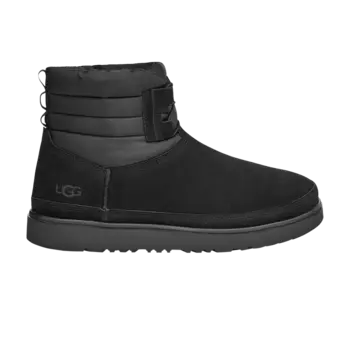 Ботинки UGG Classic Mini Lace-Up Weather Boot, черный