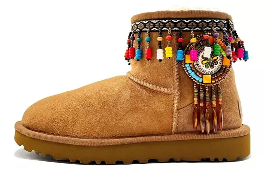 Ботинки UGG CLASSIC MINI Snow Boots Women's Brown