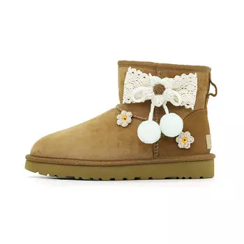 Ботинки UGG CLASSIC MINI Snow Boots Women's Brown