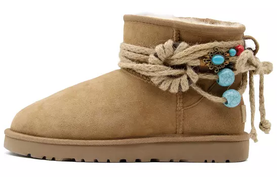 Ботинки UGG CLASSIC MINI Snow Boots Women's Brown