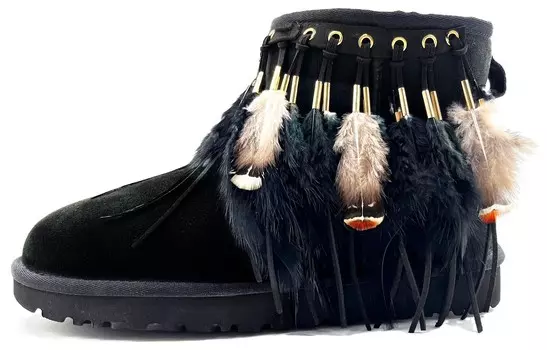 Ботинки UGG CLASSIC MINI Snow Boots Women's Black