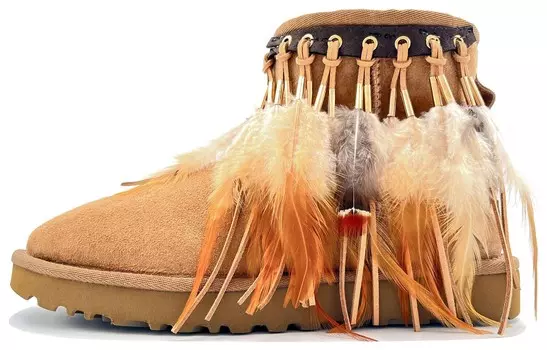 Ботинки UGG CLASSIC MINI Snow Boots Women's Brown