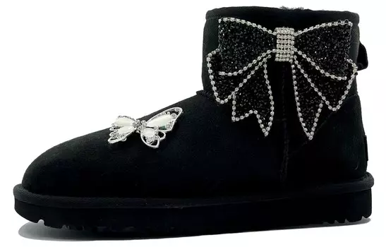 Ботинки UGG CLASSIC MINI Snow Boots Women's Black