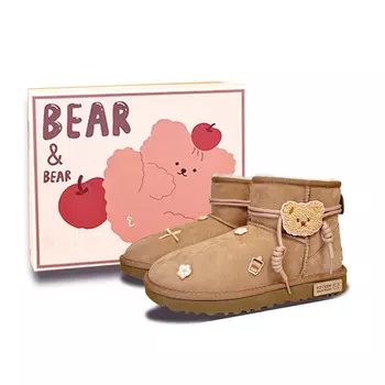 Ботинки UGG CLASSIC MINI Snow Boots Women's Brown