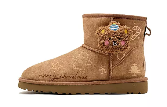 Ботинки UGG CLASSIC MINI Snow Boots Women's Chestnut