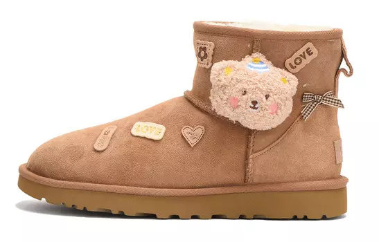 Ботинки UGG CLASSIC MINI Snow Boots Women's Brown