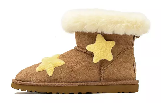 Ботинки UGG CLASSIC MINI Snow Boots Women's Beige