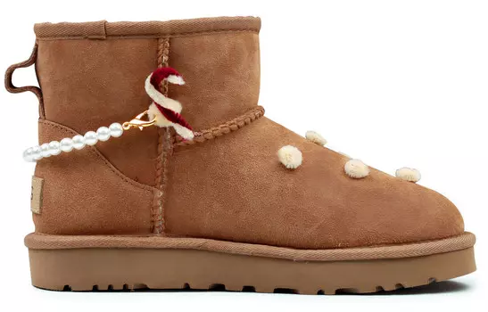 Ботинки UGG CLASSIC MINI Snow Boots Women's Tan