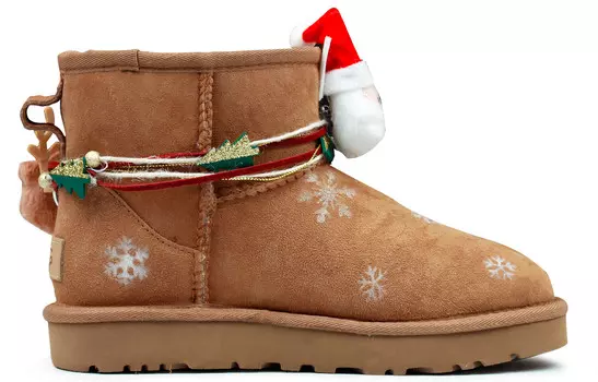 Ботинки UGG CLASSIC MINI Snow Boots Women's Brown