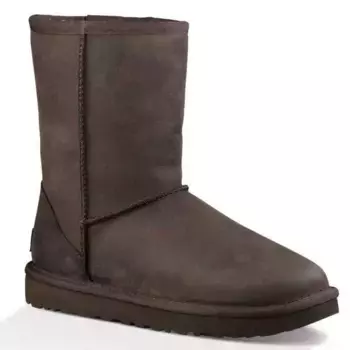 Ботинки Ugg Classic Short Leather, коричневый