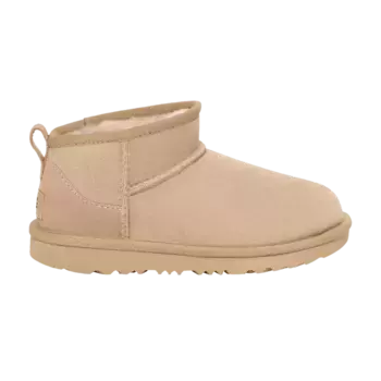 Ботинки UGG Classic Ultra Mini Boot Kids Sawdust, кремовый