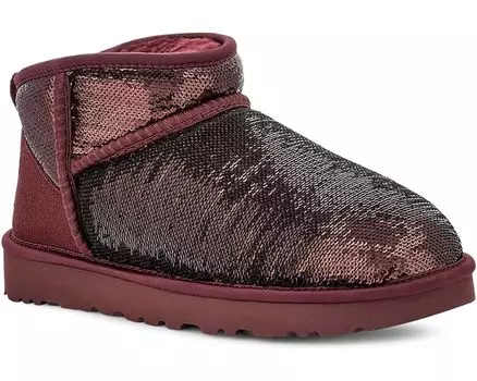 Ботинки UGG Classic Ultra Mini Mirror Ball, цвет Wild Grape