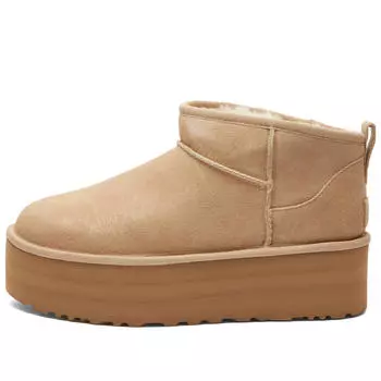 Ботинки Ugg Classic Ultra Mini Platform Boot, песочный