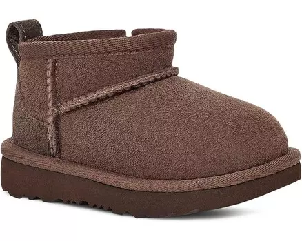 Ботинки UGG Kids Classic Ultra Mini, цвет Burnt Cedar