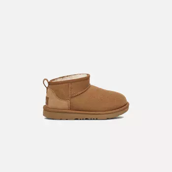 Ботинки UGG Kids Classic Ultra Mini, цвет Chestnut