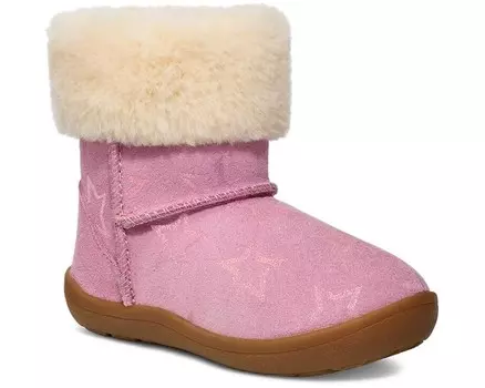 Ботинки UGG Kids Sammie Iridescent Stars, цвет Dusty Orchid/Pink Iridescent