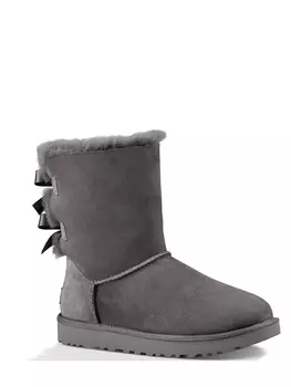 Ботинки UGG Lammfell Baily Bow II, серый