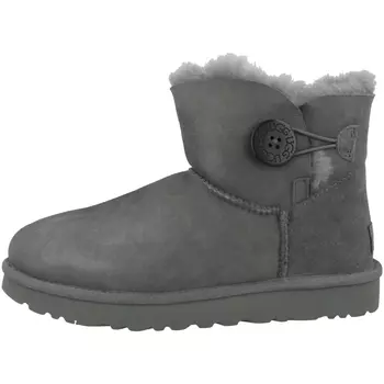Ботинки UGG Mini Bailey Button II, серый