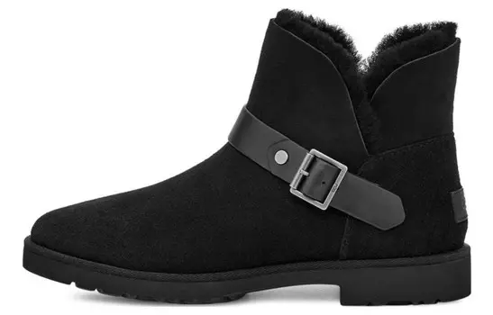 Ботинки UGG Romely Short Buckle Boot 'Black' Women's