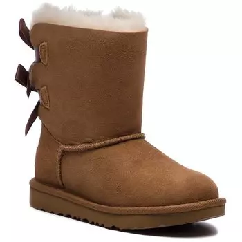 Ботинки Ugg TBailey Bow, коричневый