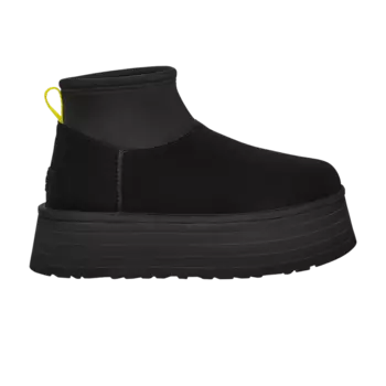 Ботинки UGG Wmns Classic Mini Dipper 'Black', черный
