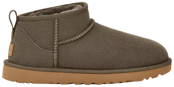 Ботинки UGG Wmns Classic Ultra Mini Boot 'Forest Night', зеленый