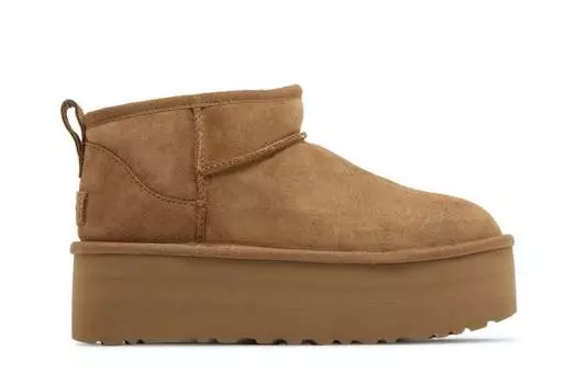 Ботинки UGG Wmns Classic Ultra Mini Platform Boot, коричневый