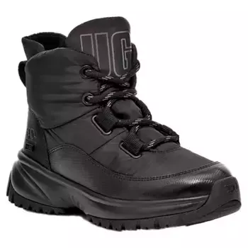 Ботинки Ugg Yose Puffer Lace, черный