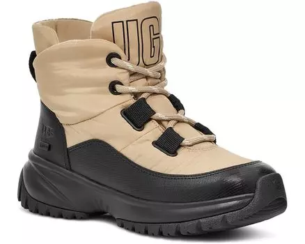Ботинки UGG Yose Puffer Lace, цвет Mustard Seed