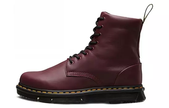 Ботинки унисекс бордового цвета Dr.Martens