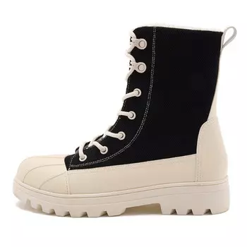 Ботинки унисекс, черные | бежевые Native