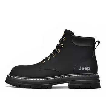 Ботинки унисекс черные Jeep