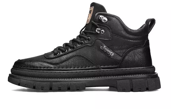 Ботинки унисекс черные Jeep