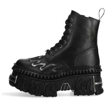 Ботинки унисекс черные New Rock