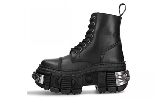 Ботинки унисекс черные New Rock