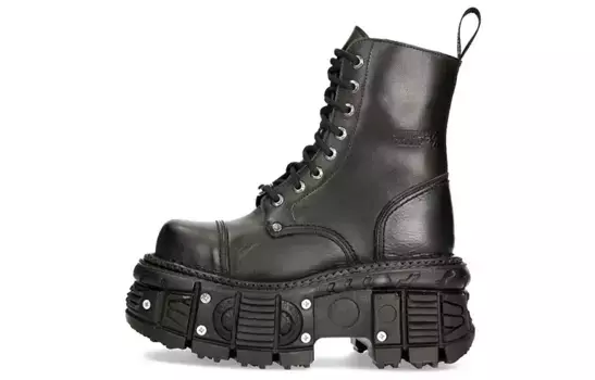 Ботинки унисекс черные New Rock