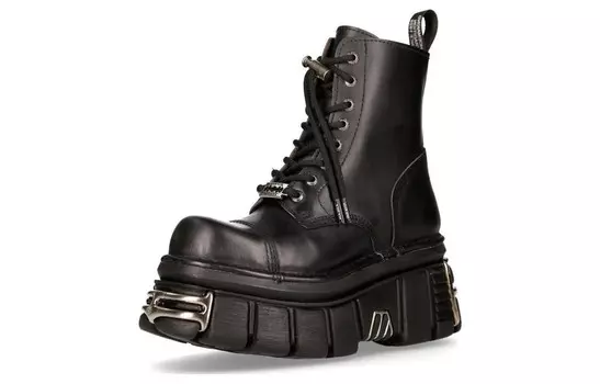 Ботинки унисекс черные New Rock