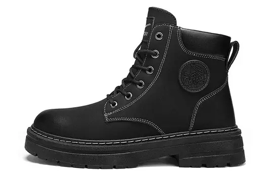 Ботинки унисекс черные Warrior