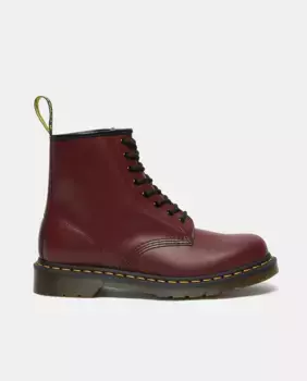 Ботинки унисекс Dr Martens -1460 Зеленый гладкий, красный