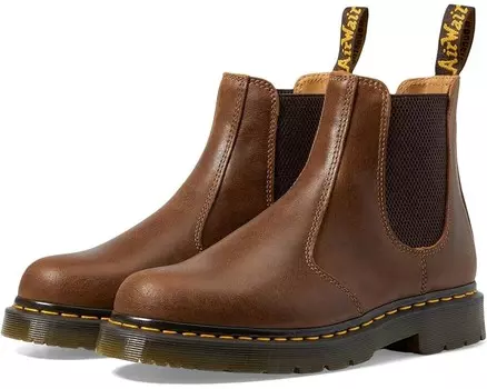Ботинки Unisex Dr. Martens Work 2976 Slip Resistant Chelsea Boots, цвет Dark Tan