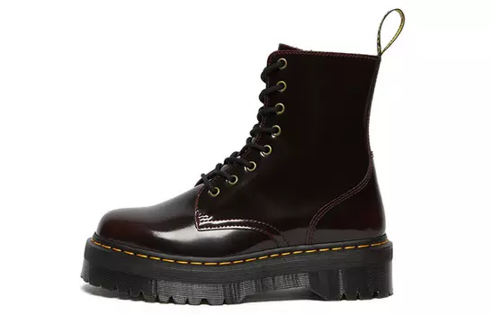 Ботинки унисекс Jadonseries бордового цвета Dr.Martens