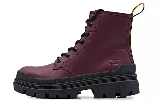 Ботинки унисекс красные Cat