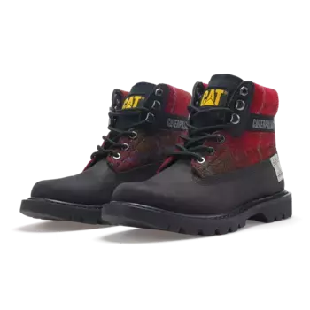 Ботинки унисекс красные Cat