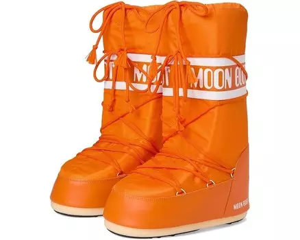 Ботинки Unisex MOON BOOT Icon Nylon, цвет Sunny Orange