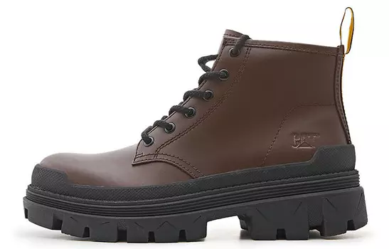 Ботинки унисекс загар Cat